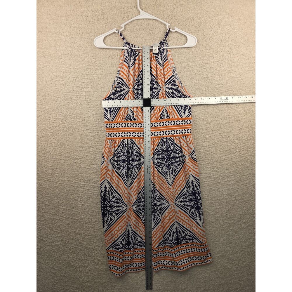 London Times Women's Sleeveless Printed Maxi Dress Size 8 - Picture 6 of 9
